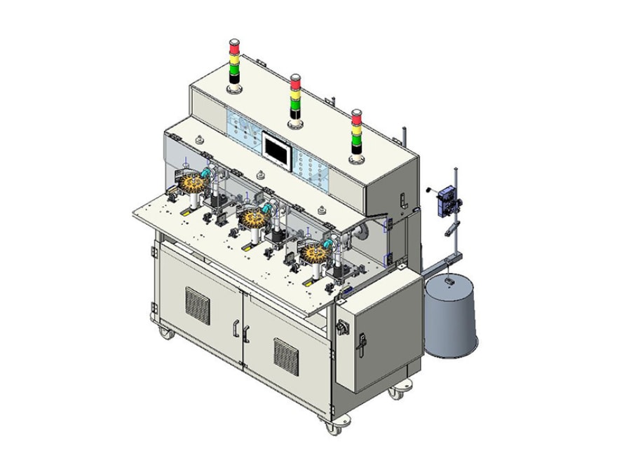 GMW C-1F TRIPLE FLYER COIL WINDER MACHINE